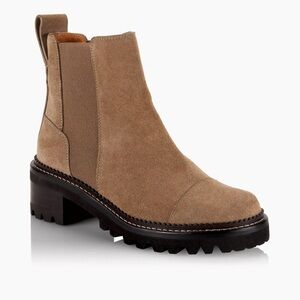 See by Chloe Mallory Suede Ankle Boots